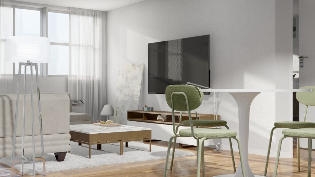 Living Area Rendering